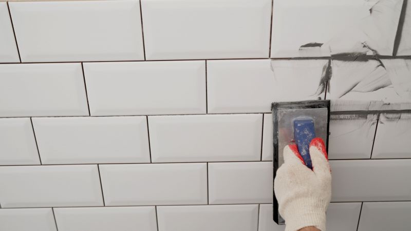 Tile Grouting and Finishing